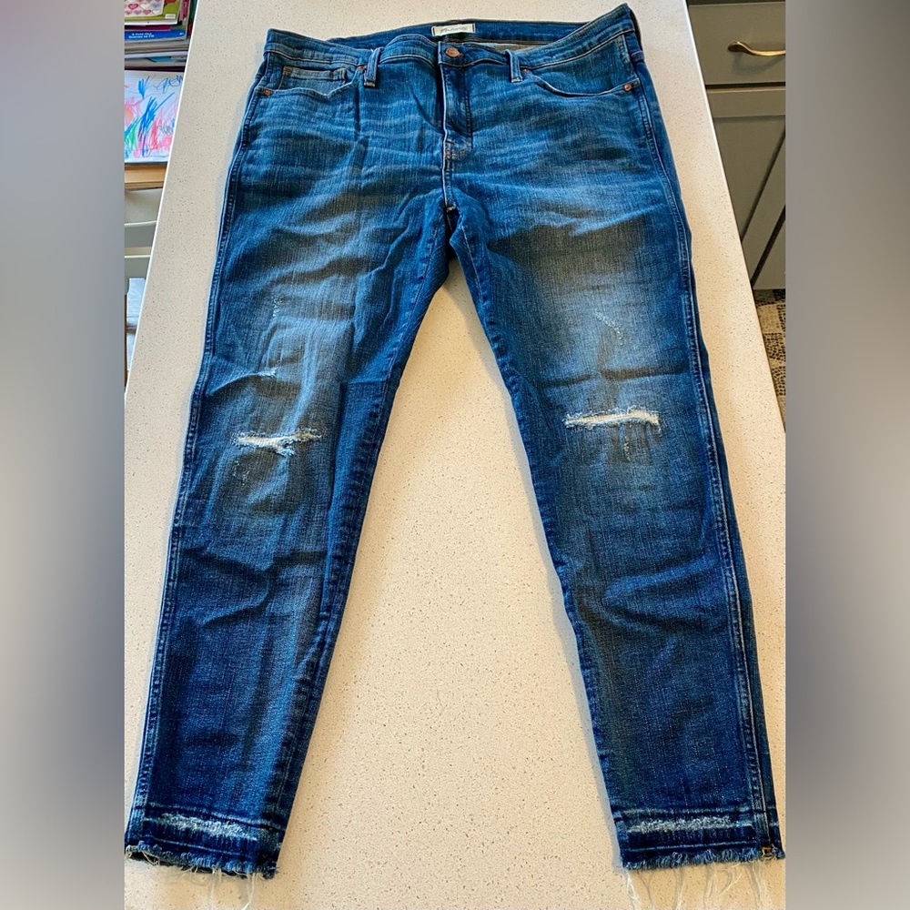 Madewell 9’’ High-Rise Skinny Size 34